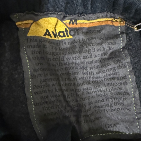 Brand New Aviator Logo Sweatpants - Size Medium (Charcoal) - Picture 3 of 4